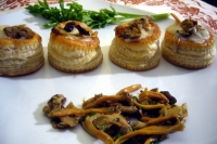 Volauvent Pecorino e Finferli